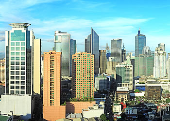 【フィリピン不動産の魅力】マカティCBDのスカイラインの写真