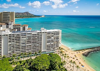 ハワイ不動産　Waikiki Shore 外観写真