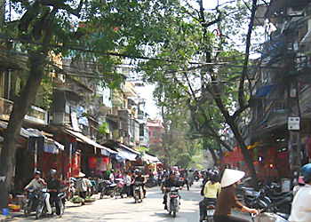 ハノイ旧市街の写真