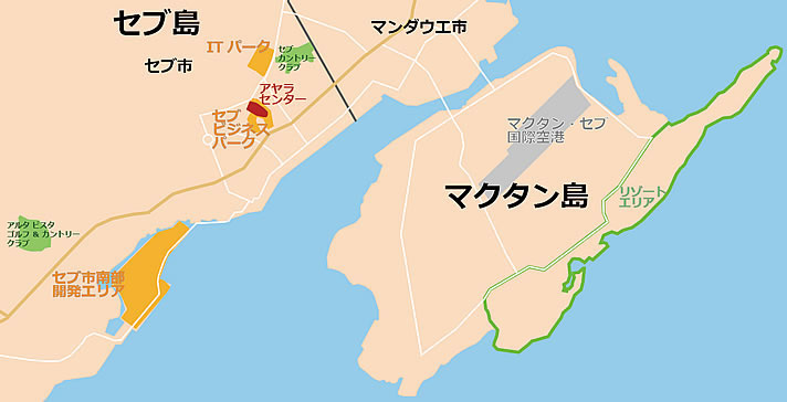 セブ・エリアマップ