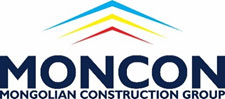 モンゴル大手デベロッパー「モンコングループ」会社ロゴ