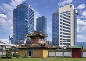 モンコングループ開発実績・「シャングリラ・ホテル・ウランバートル」外観写真