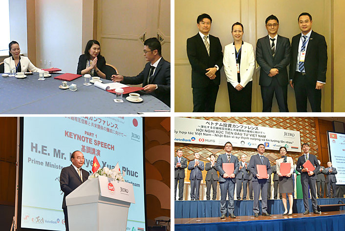 FLCグループとのMOU調印式