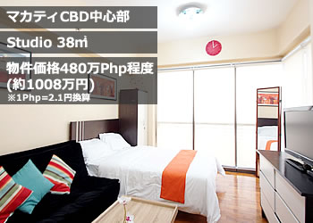 【フィリピン不動産】中古収益物件・ユニット例1