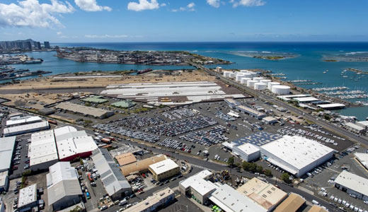 アマゾンが取得したホノルル港の近接地