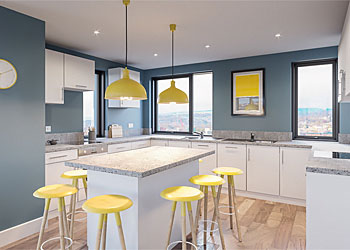 イギリス特選物件「VISTA」・共有キッチン